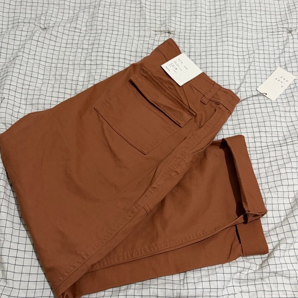 a new day Pants - a new day Slim-Leg Pants in Rust Brown